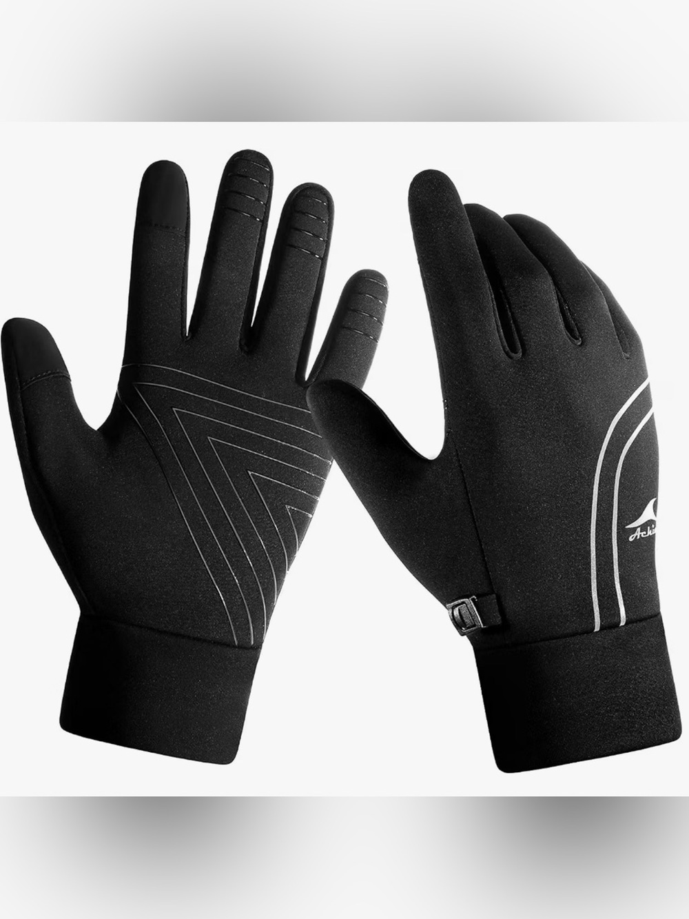 Thermal Touchscreen Gloves - Black